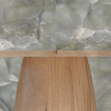 Dubový kulatý jídelní stůl ASPERN