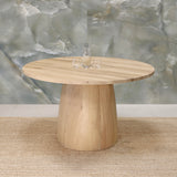 Dubový kulatý jídelní stůl ASPERN