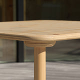 Smrkový dětský stůl Čtverec.