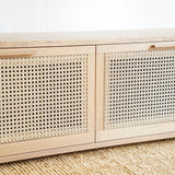 Dubový TV stolek Hernals.