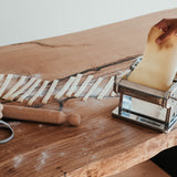 Dubový monolitický stůl Dunk.