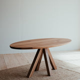 Oválný dubový stůl Ritter.