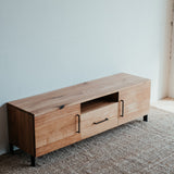 Oak TV table Hoch.