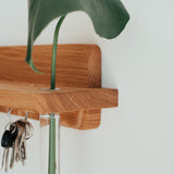 Dubový magnetický držák na klíče Platz.